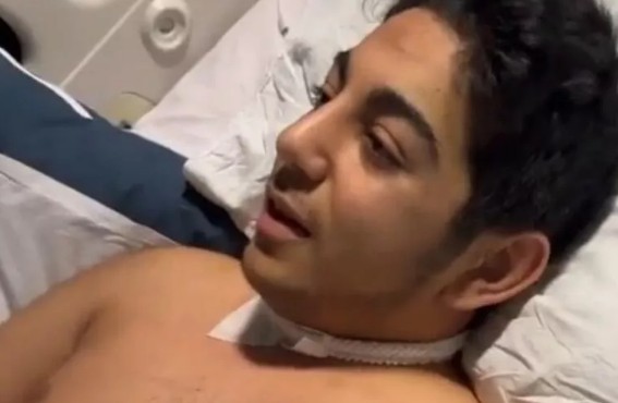 Hande Yener, depremzede genç ile görüştü